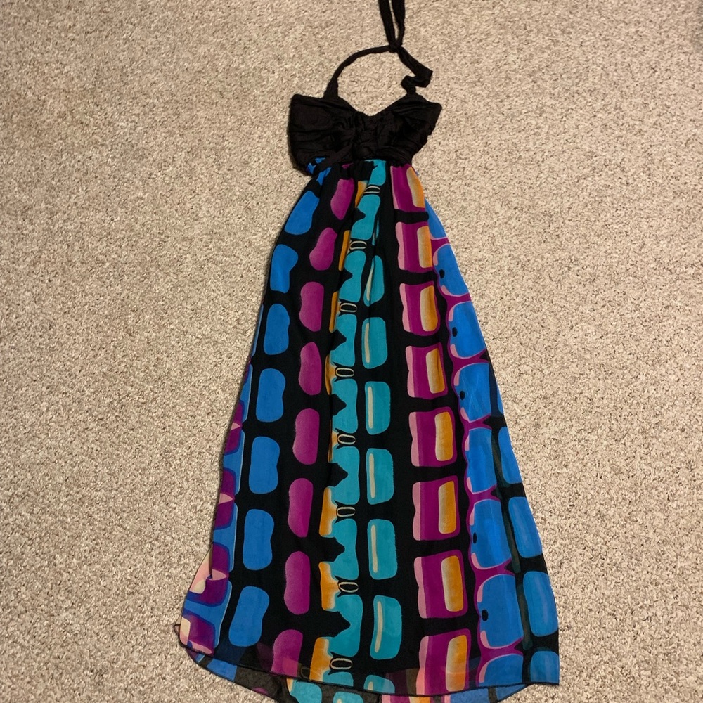 Geo-print maxi dress by The Pyramid Collection